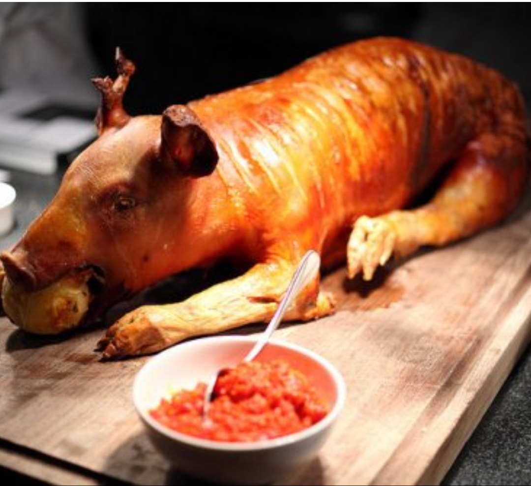 Cochinillo asado al horno Cochinillo asado al horno