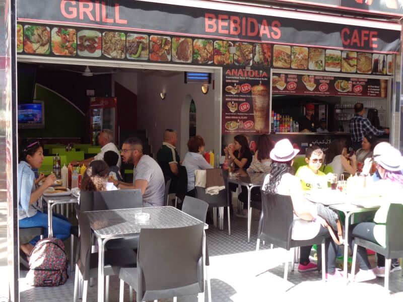 Comida halal en Salou