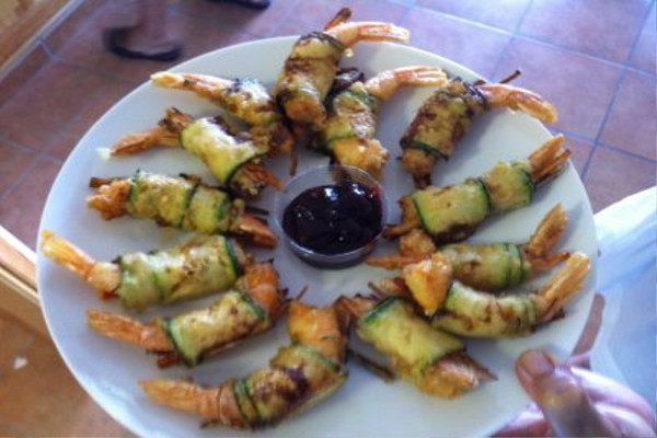 Rollitos de Langostinos